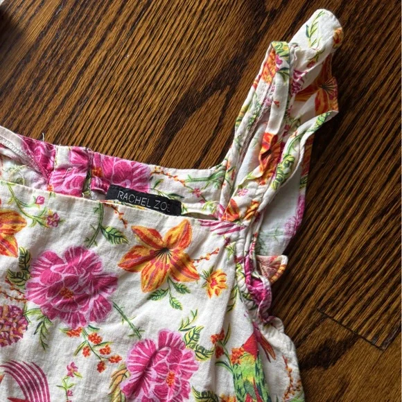 Floral Print Women's Top 🦜 🌺 - Picture 3 of 8